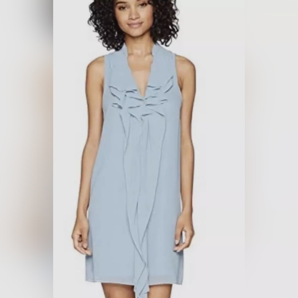 Chic BCBG Light Blue Sleeveless Dress NWT